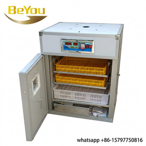 High Quality Automatic New 220V Small Incubator 176 Hatching Machine with 98% Hatching Rate for Chicken & Turkey